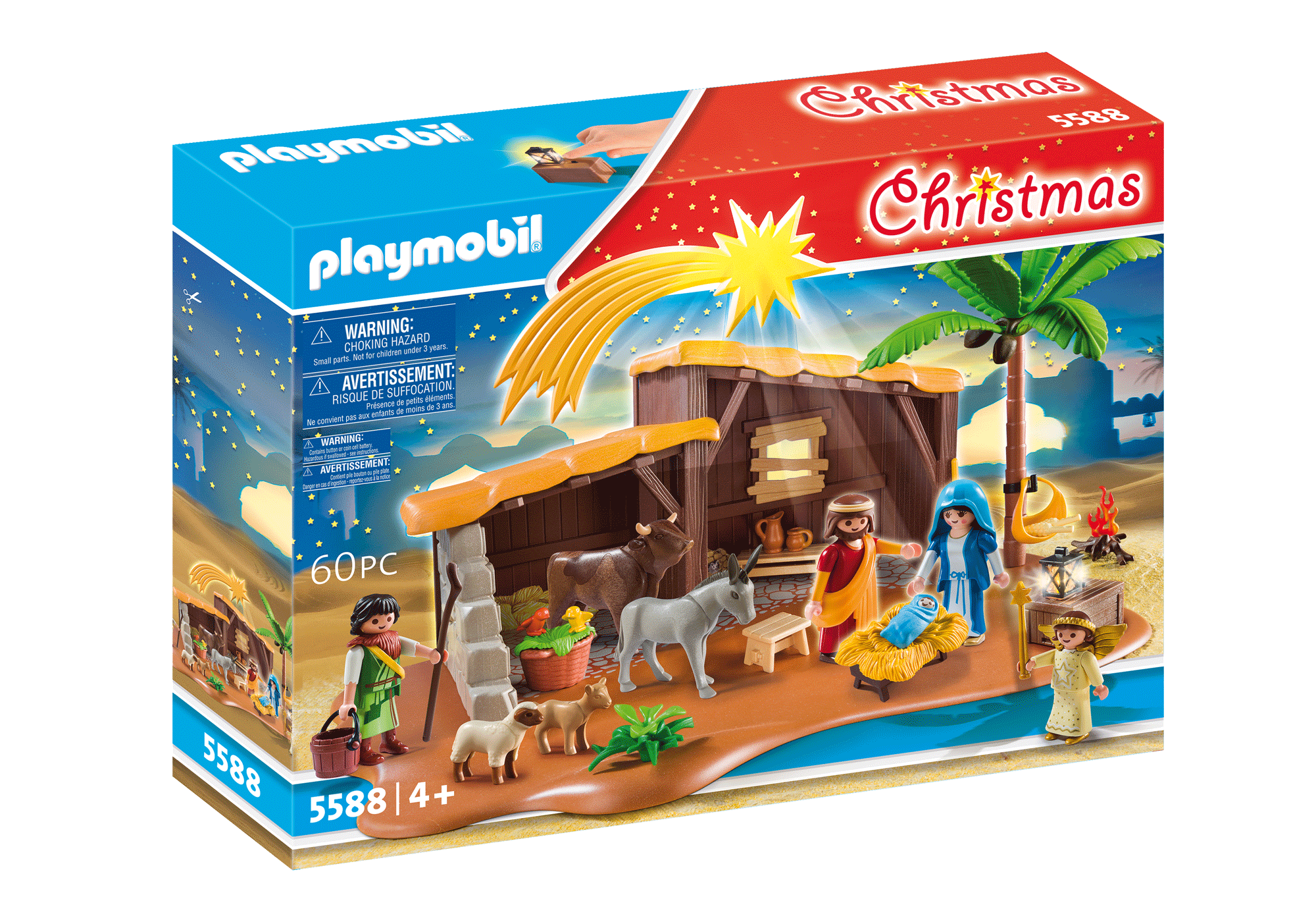 Nativity Stable with Manger 5588 PLAYMOBIL®